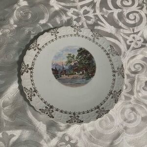 Antique plate